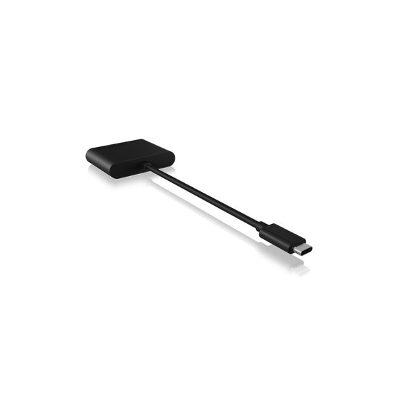 ICY BOX IB-CR301-C3 geheugenkaartlezer USB 3.2 Gen 1 (3.1 Gen 1) Type-C Zwart (IB-CR301-C3)