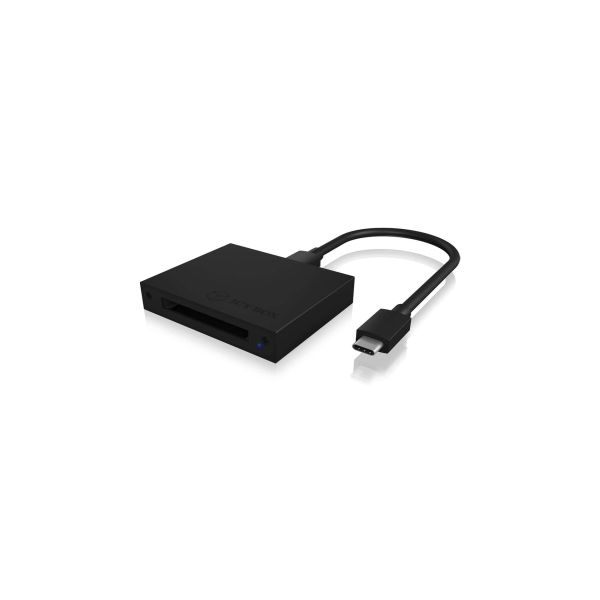 ICY BOX IB-CR402-C31 geheugenkaartlezer USB Zwart (IB-CR402-C31)