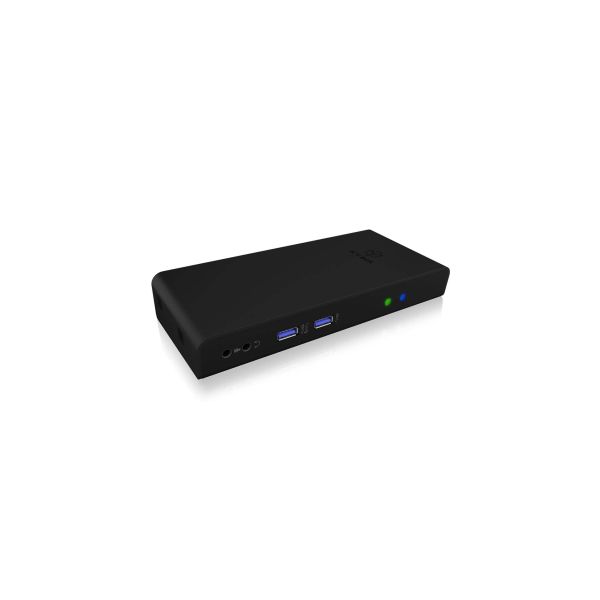 ICY BOX IB-DK2251AC Bedraad USB 3.2 Gen 2 (3.1 Gen 2) Type-A Zwart (IB-DK2251AC) ICY BOX IB-DK2251AC Bedraad USB 3.2 Gen 2 (3.1 Gen 2) Type-A Zwart (IB-DK2251AC)
