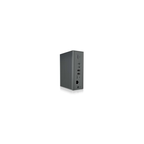 ICY BOX IB-DK2262AC Bedraad USB 3.2 Gen 1 (3.1 Gen 1) Type-C Antraciet (IB-DK2262AC)