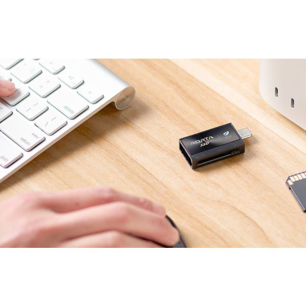 ADATA SC730 512 GB USB Type-C 3.2 Gen 2 (3.1 Gen 2) Zwart (SC730-512G-CACTI)