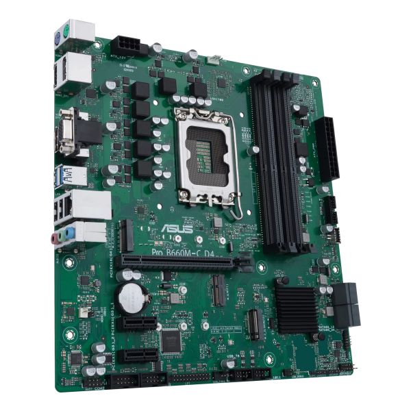 ASUS PRO B660M-C D4-CSM Intel B660 LGA 1700 micro ATX (90MB19B0-M1EAYC)