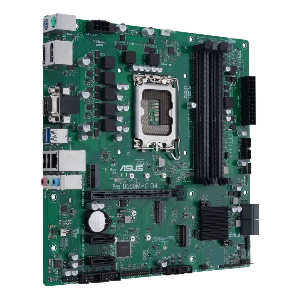 ASUS PRO B660M-C D4-CSM Intel B660 LGA 1700 micro ATX (90MB19B0-M1EAYC)