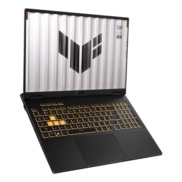 ASUS TUF Gaming F16 FX608JPR-QT014W Intel® Core™ i7 i7-14650HX Laptop 40,6 cm (16") WQXGA 32 GB DDR5-SDRAM 1 TB SSD NVIDIA GeForce RTX 5070 Wi-Fi 6E (802.11ax) Windows 11 Home Nederlands Zwart, Grijs (90NR0NG1-M00360)