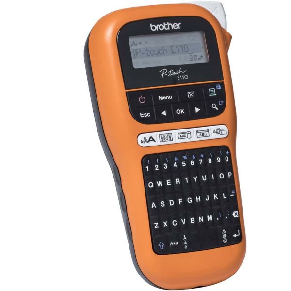 Brother PTE110VPYP1 labelprinter 180 x 180 DPI 20 mm/sec TZe QWERTY (PTE110VP)
