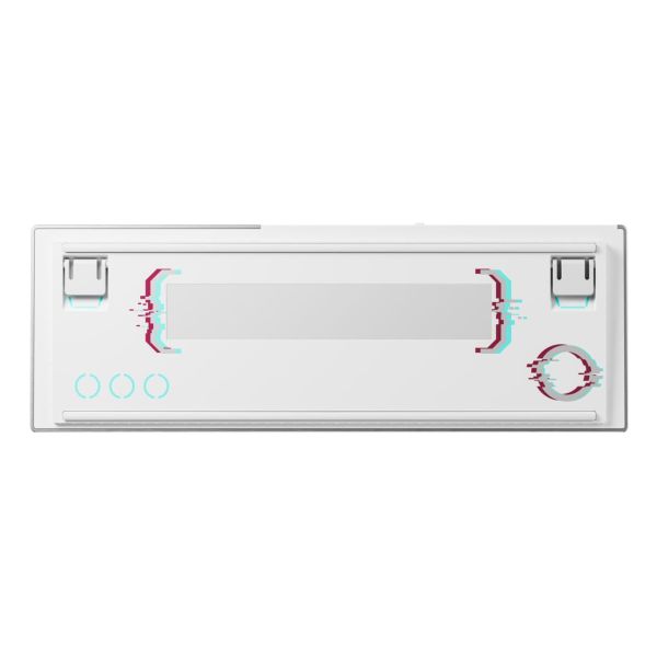 CHERRY MX 8.2 Pro TMR Wireless toetsenbord Gamen USB + RF Wireless + Bluetooth QWERTY US International Zilver, Wit (G8E-3885HACAUS-0)