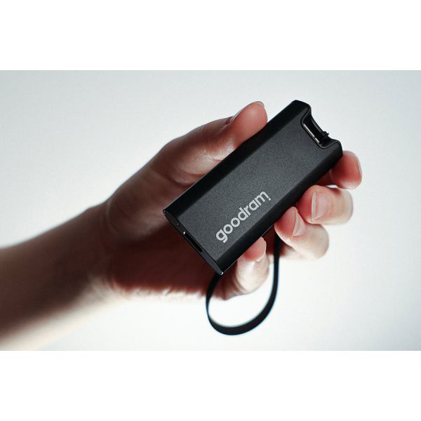 Goodram SSDR-GMRE-02T-K0 externe solide-state drive 2 TB 3.2 Gen 2 (3.1 Gen 2) Zwart (SSDR-GMRE-02T-K0)