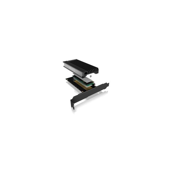 ICY BOX IB-PCI214M2-HSL interfacekaart/-adapter Intern M.2 (IB-PCI214M2-HSL)