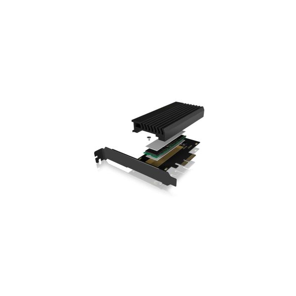 ICY BOX IB-PCI214M2-HSL interfacekaart/-adapter Intern M.2 (IB-PCI214M2-HSL)