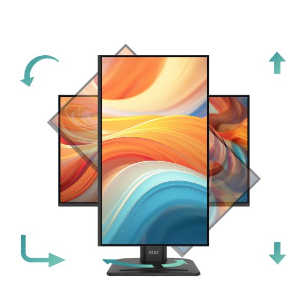 MSI Pro MP245PHG E14 computer monitor 60,5 cm (23.8") 1920 x 1080 Pixels Full HD LCD Zwart (9S6-3PE69M-001)