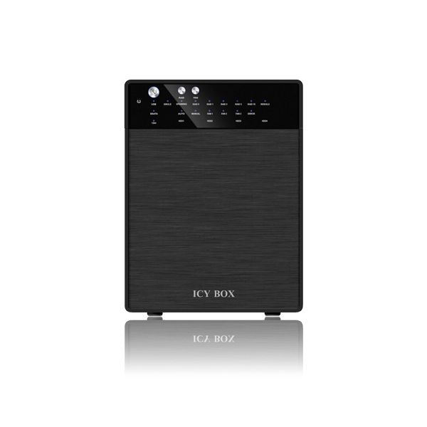 ICY BOX IB-RD3640SU3 HDD-behuizing Zwart 3.5 (IB-RD3640SU3)