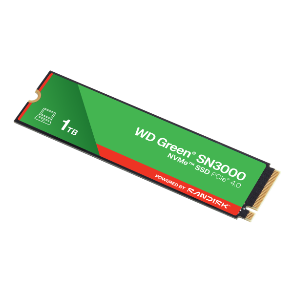 WD Green SN3000 1TB NVMe SSD PCIe (WDS100T4G0E)