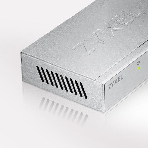 Zyxel GS-105B v3 Unmanaged L2+ Gigabit Ethernet (10/100/1000) Zilver (GS-105BV3-EU0101F)