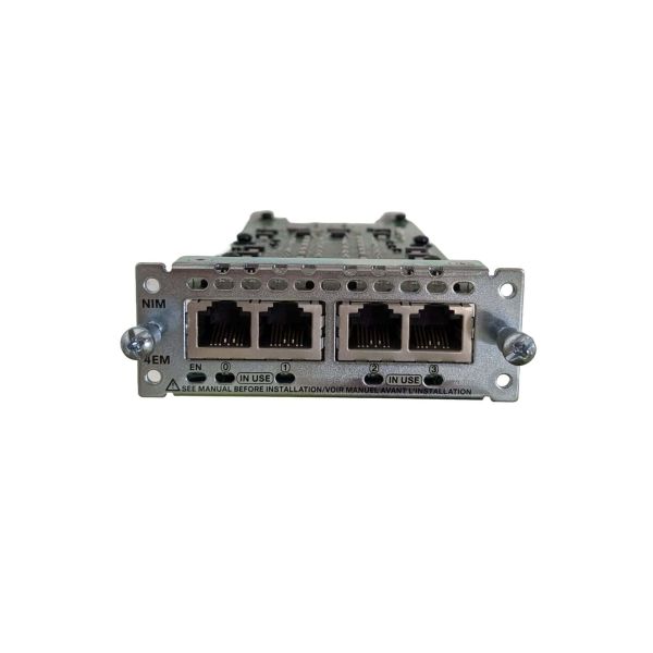 Cisco NIM-4E/M 4-Poorts Network Interface Module (NIM-4E/M-RFB)