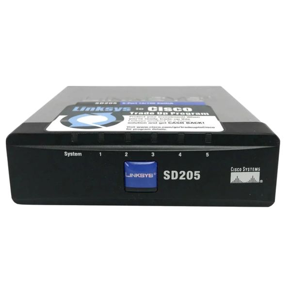 Cisco SD205 5-port 10/100 Switch (SD205-EU-RFB)