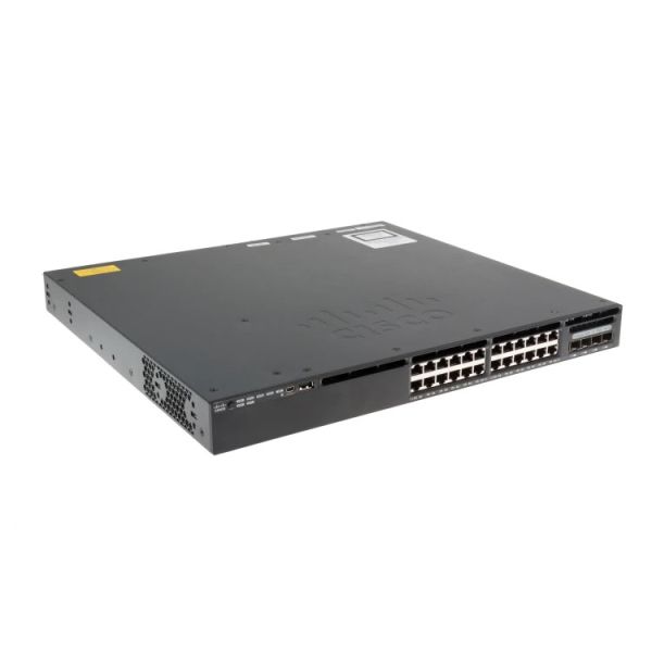 Cisco Catalyst 3650 24-Port PoE+ Switch (WS-C3650-24PDM-L-RFB)