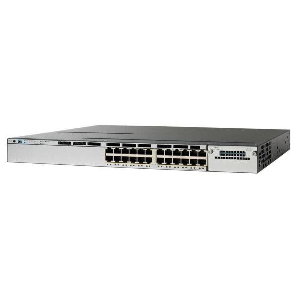 Cisco Catalyst 3750 24 10/100 + 2 SFP Switch (WS-C3750-24TS-E-RFB)