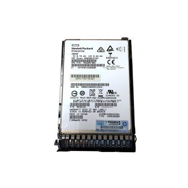 HPE 200GB SAS 12G SFF (780430-001)
