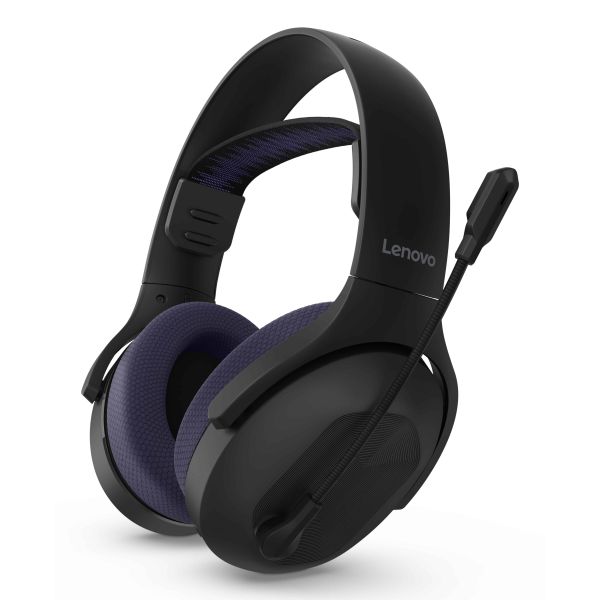 Lenovo Legion H410 Hoofdtelefoons Draadloos Hoofdband Gamen USB Type-C Bluetooth Zwart, Paars (GXD1R34013)