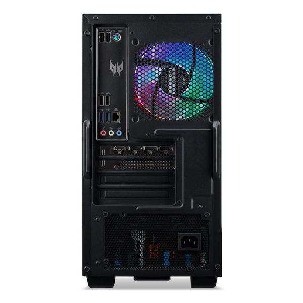 Acer Predator PO3-665_H810 Intel Core Ultra 7 265F 32 GB DDR5-SDRAM 1 TB SSD NVIDIA GeForce RTX 5070 Windows 11 Home Desktop PC Zwart (DG.E4TEG.00A)