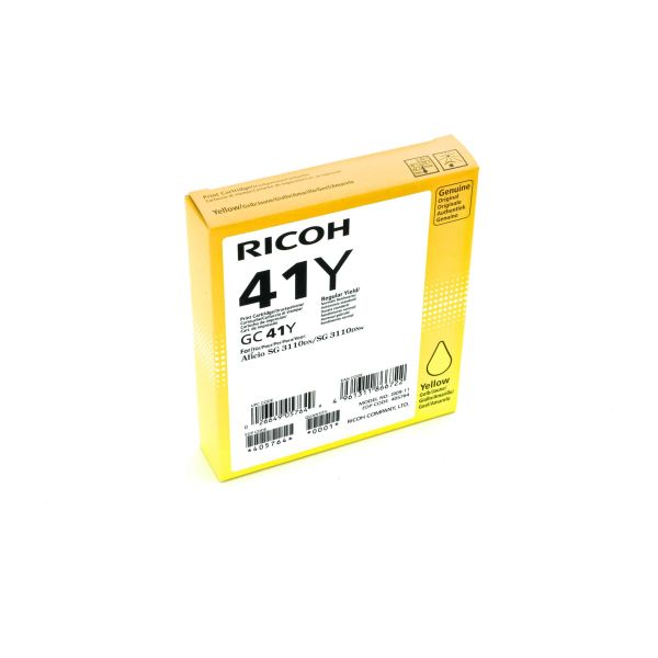 Ricoh 405764 inktcartridge 1 stuk(s) Origineel Normaal rendement Geel (405764)