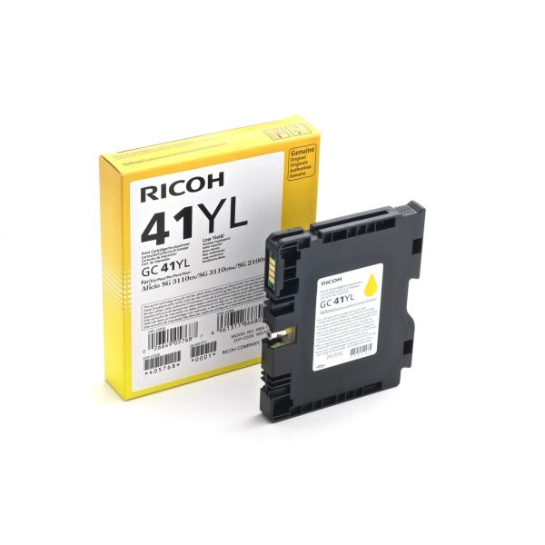 Ricoh 405768 inktcartridge 1 stuk(s) Origineel Geel (405768)