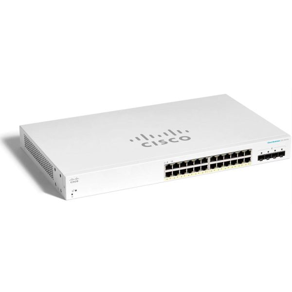 Cisco CBS220-24P 4SFP+ Managed Switch (CBS220-24P-4XEU-RF)