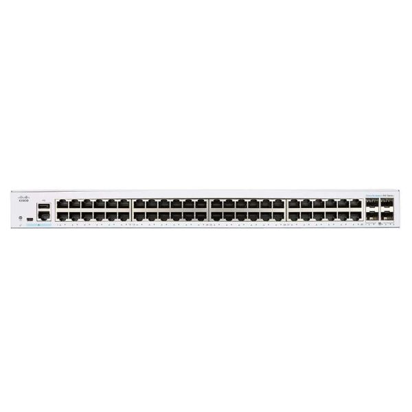 Cisco CBS250-48PP-4G Managed L2/L3 Switch 48-poorts PoE+ (CBS250-48PP-4G-EU-RF)