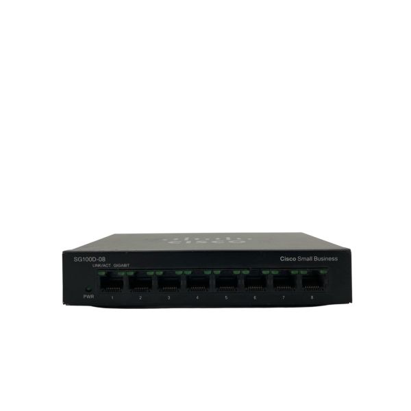 Cisco SG100D-08 8-poorts Gigabit Switch (SG100D-08-RFB)