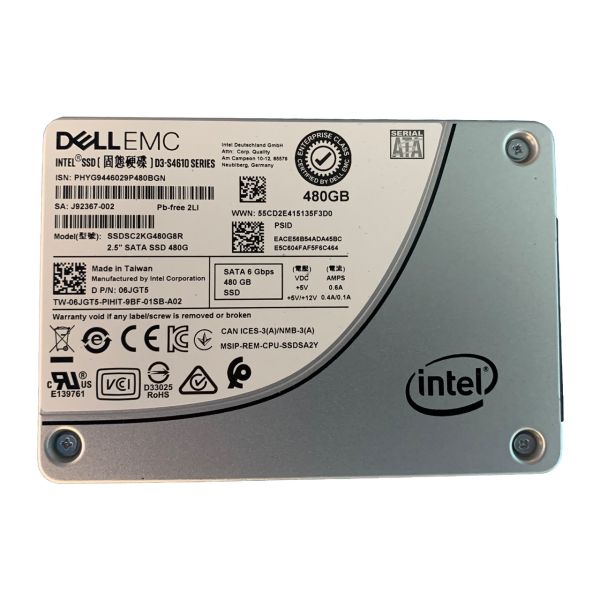 Dell SSD 480 GB 2.5inch SATA 6Gb/s Hot-Swap (3GWTH)