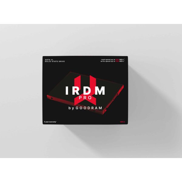 Goodram IRDM PRO gen.2 512 GB 2.5" SATA III 3D TLC NAND (IRP-SSDPR-S25C-512)