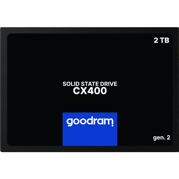 Goodram CX400 SSDPR-CX400-02T-G2 2 TB 2.5" SATA III 3D NAND (SSDPR-CX400-02T-G2)