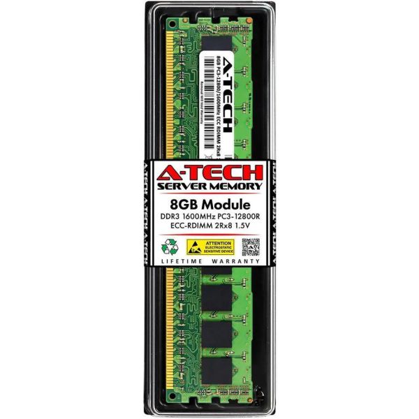 HP 8GB PC3-12800 Memory for Z620 Workstation (733020-581)