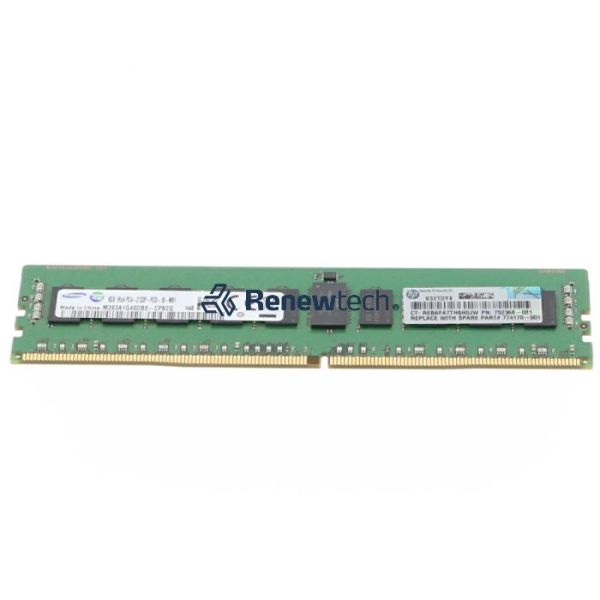 HP 8GB (18GB) 1RX4 PC4-17000P-R DDR4-2133MHZ RDIMM (752368-581)