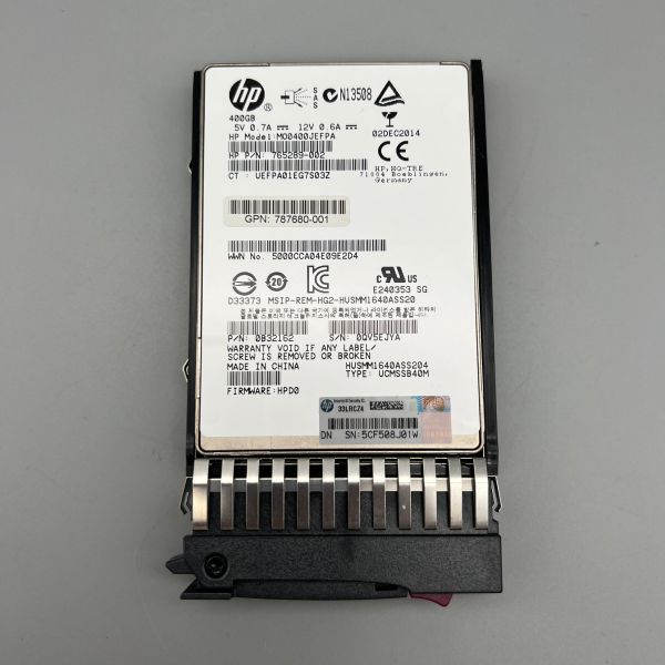HP SSD 400GB 6GB/S SAS SFF2.5 (J9F37A)