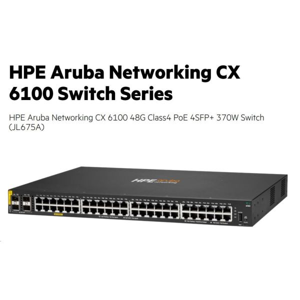 HP Aruba Networking Aruba 6100 (JL675AR)