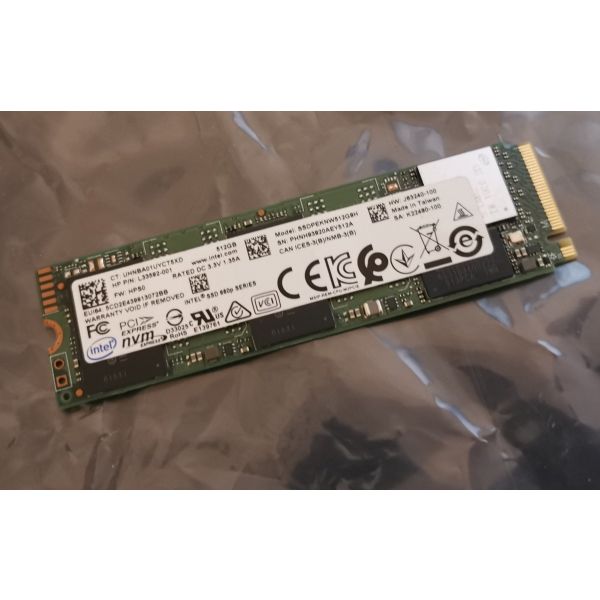 HP 512GB M.2 2280 660P PCIE GEN3X4 SSD (L33592-001)