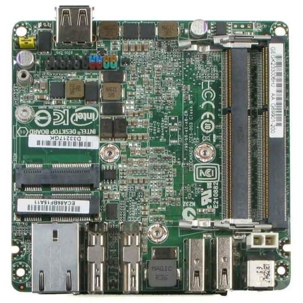 Intel D33217GKE UCFF Moederbord LGA1155 DDR3 (BLKD33217GKE)