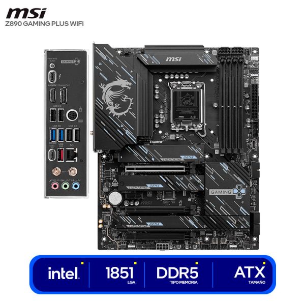 MSI Z890 Gaming Plus Wi-Fi Motherboard (911-7E34-002)