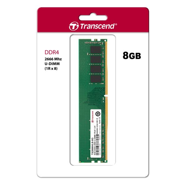 Transcend 8GB PC 2666 CL19 Transcend TSModul. TS2666HLB-8G (TS2666HLB-8G)