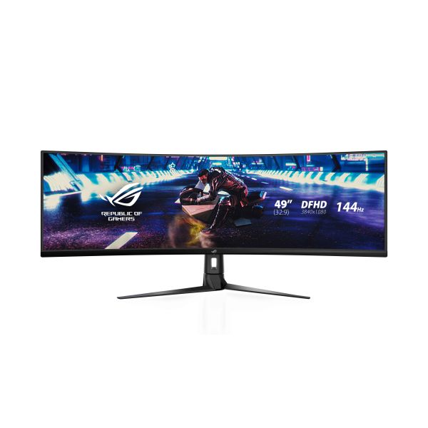 ASUS ROG Strix XG49VQ computer monitor 124,5 cm (49") 3840 x 1080 Pixels UltraWide Full HD LED Zwart (XG49VQ)