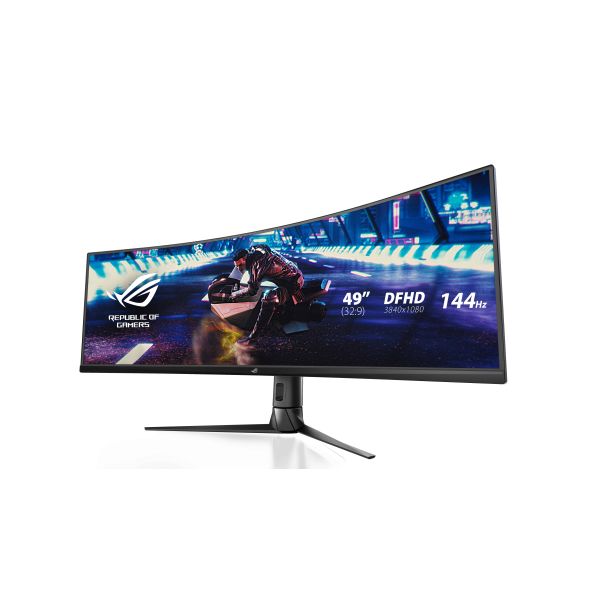 ASUS ROG Strix XG49VQ computer monitor 124,5 cm (49") 3840 x 1080 Pixels UltraWide Full HD LED Zwart (XG49VQ)