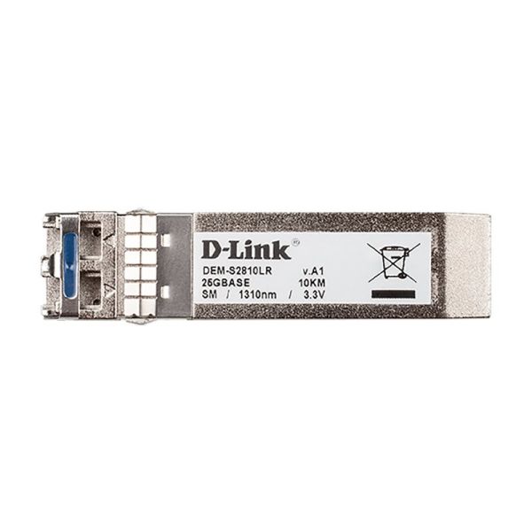 D-Link DEM-S2810LR netwerk transceiver module Vezel-optiek 25000 Mbit/s SFP28 1310 nm (DEM-S2810LR)