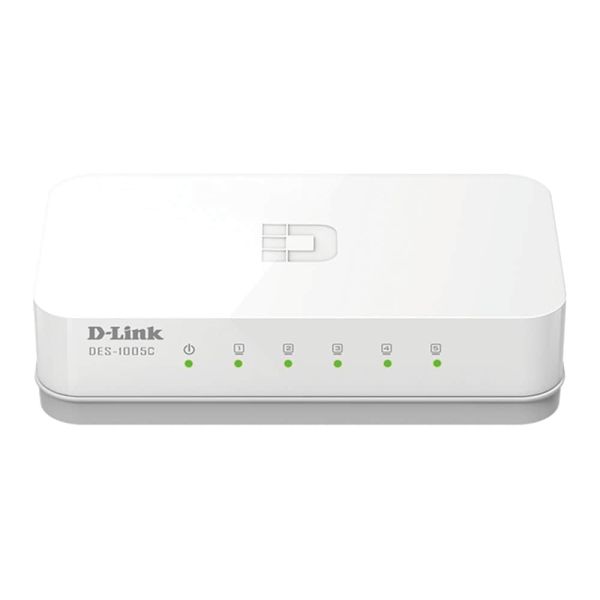 D-Link ES-1005C/E Unmanaged Fast Ethernet (10/100) Desktop Wit (DES-1005C/E)