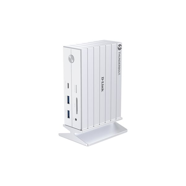 D-Link DUF-E01/E laptop dock & poortreplicator Bedraad Thunderbolt 4 Wit (DUF-E01/E)