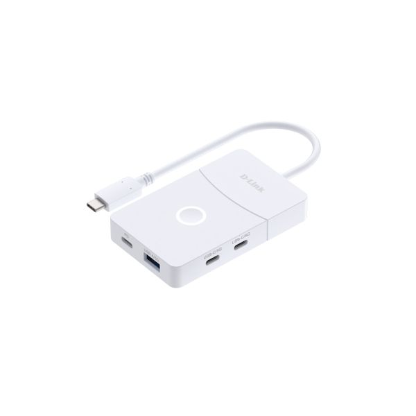 D-Link DUP-501 interface hub USB 3.2 Gen 1 (3.1 Gen 1) Type-C 5000 Mbit/s Wit (DUP-501) D-Link DUP-501 interface hub USB 3.2 Gen 1 (3.1 Gen 1) Type-C 5000 Mbit/s Wit (DUP-501)