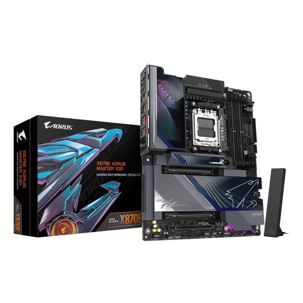 GIGABYTE X870E AORUS MASTER X3D AMD X870E Socket AM5 ATX (X870E A MASTER X)
