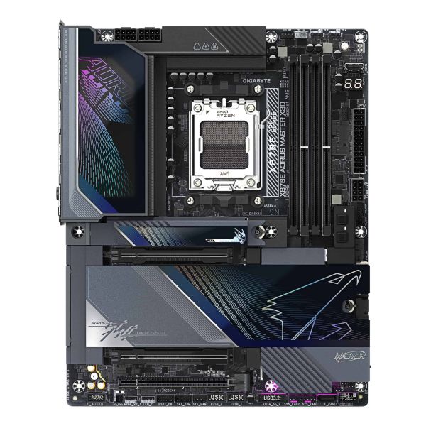 GIGABYTE X870E AORUS MASTER X3D AMD X870E Socket AM5 ATX (X870E A MASTER X)