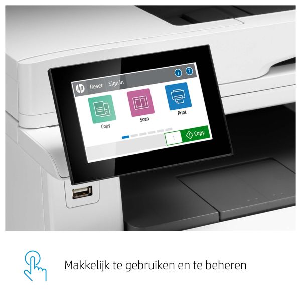 HP Color LaserJet Enterprise LaserJet Enterprise M480f Multifunction Kleur Printer, Alleen Ethernet; Kopieerapparaat, scanner