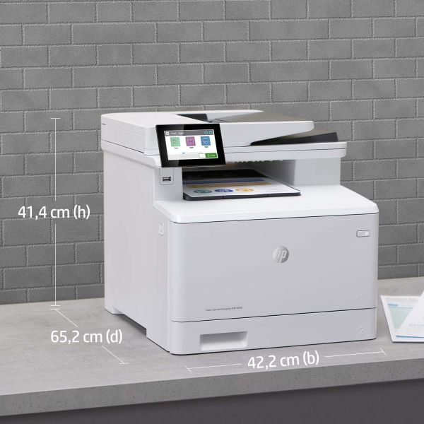 HP Color LaserJet Enterprise LaserJet Enterprise M480f Multifunction Kleur Printer, Alleen Ethernet; Kopieerapparaat, scanner